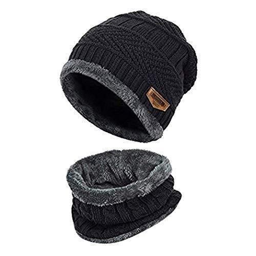 Premium Unisex Woolen Winter Cap & Neck Warmer Set